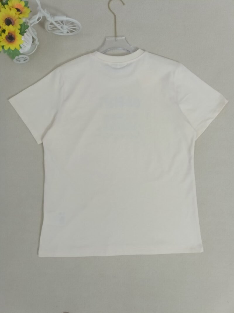 Little Dogs Printed Letter Cotton Casual O-neck Short Sleeve T-shirts Women-GN21 - 图片 5