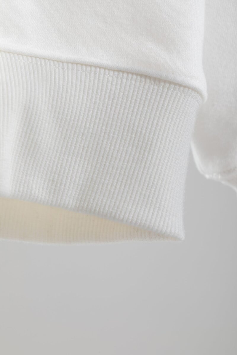 Classic Green Hand-cranked Special Embroidery Fleece Women's Hooded Sweatshirt-ABS2476WT - 图片 4
