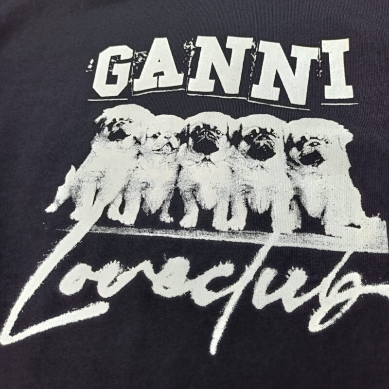 Little Dogs Printed Letter Cotton Casual O-neck Short Sleeve T-shirts Women-GN21 - 图片 13
