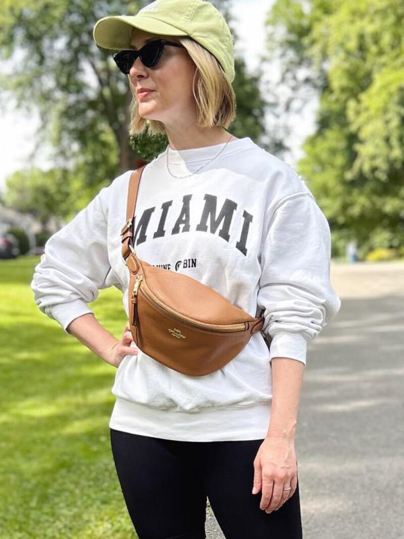 Letter Classic Fleece Women's Long Sleeve Crewneck White Sweatshirt-ABS2450WT