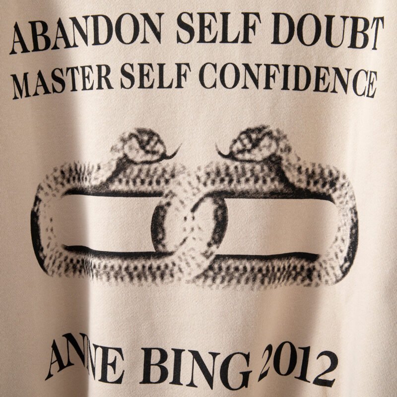 Snake Lettering Print Women's Fleece Crew Neck Sweatshirt-ABS2466SD - 图片 9