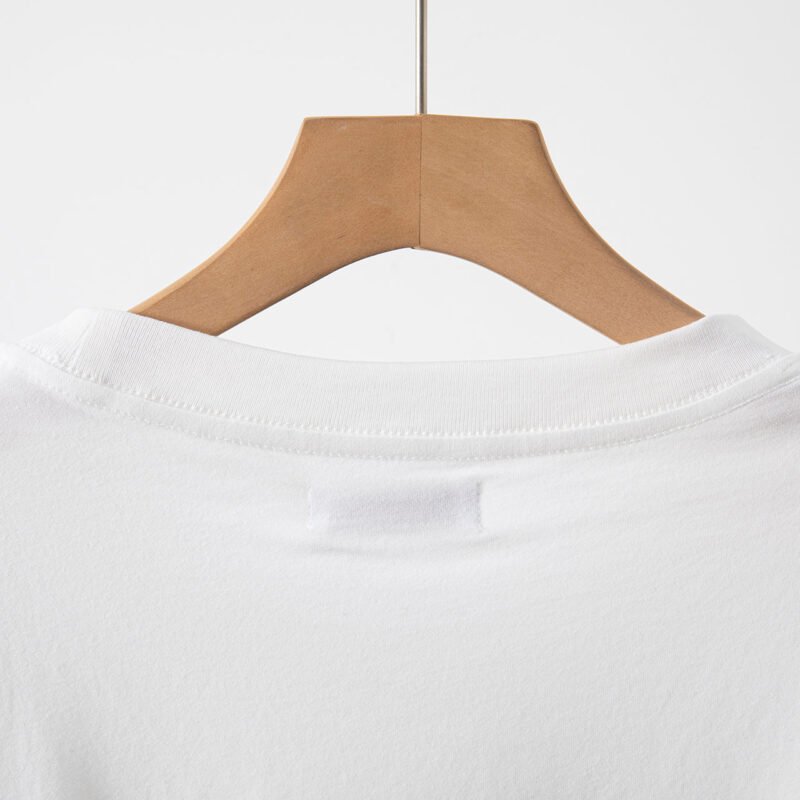 White Front Kate Head Portrait Letter Print Cotton Women's Loose Short-sleeved T-shirt-ABT13WT - 图片 9