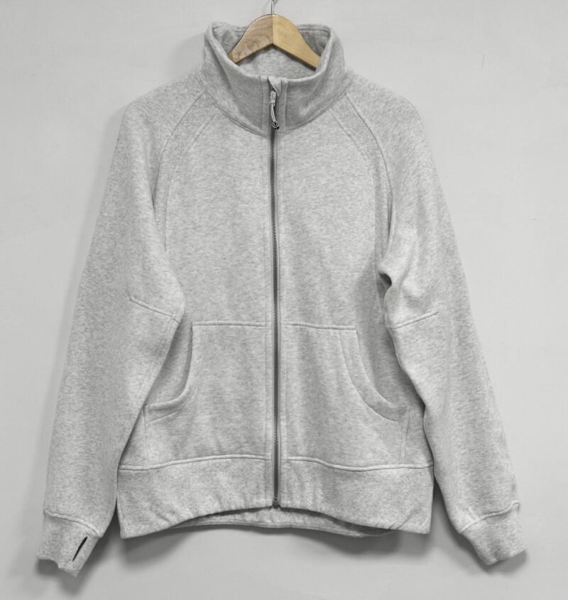 Scuba zipper Stand Collar Sweatshirt LL2510 - 图片 14