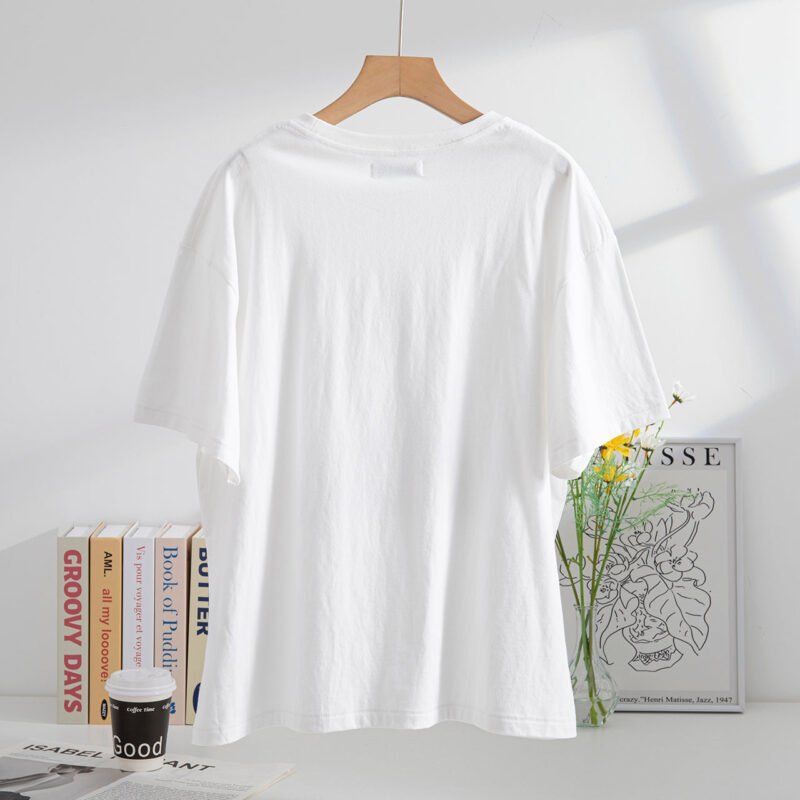 Summer Terry O'Neill portrait short-sleeved T-shirt-ABT23WT - 图片 4