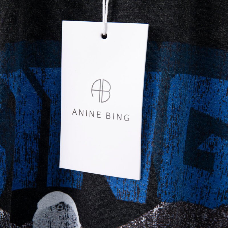 Eagle Letter Print Distressed Fried Snowflake Women's Short-sleeved T-shirt-ABT40BK - 图片 7