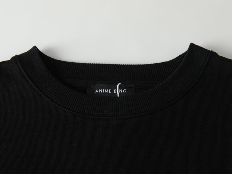 Wine Red Embroidery Applique Embroidered Letters Women's Sweatshirt-ABS2502RD - 图片 12