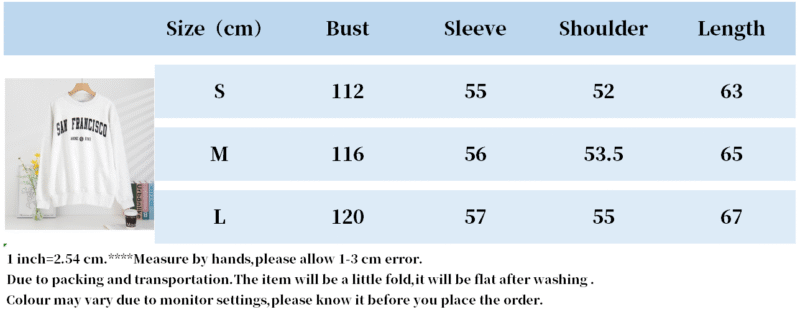 Letter Printed Light Green Round Neck Long Sleeve Women's Sweatshirt-ABS2416LD - 图片 39