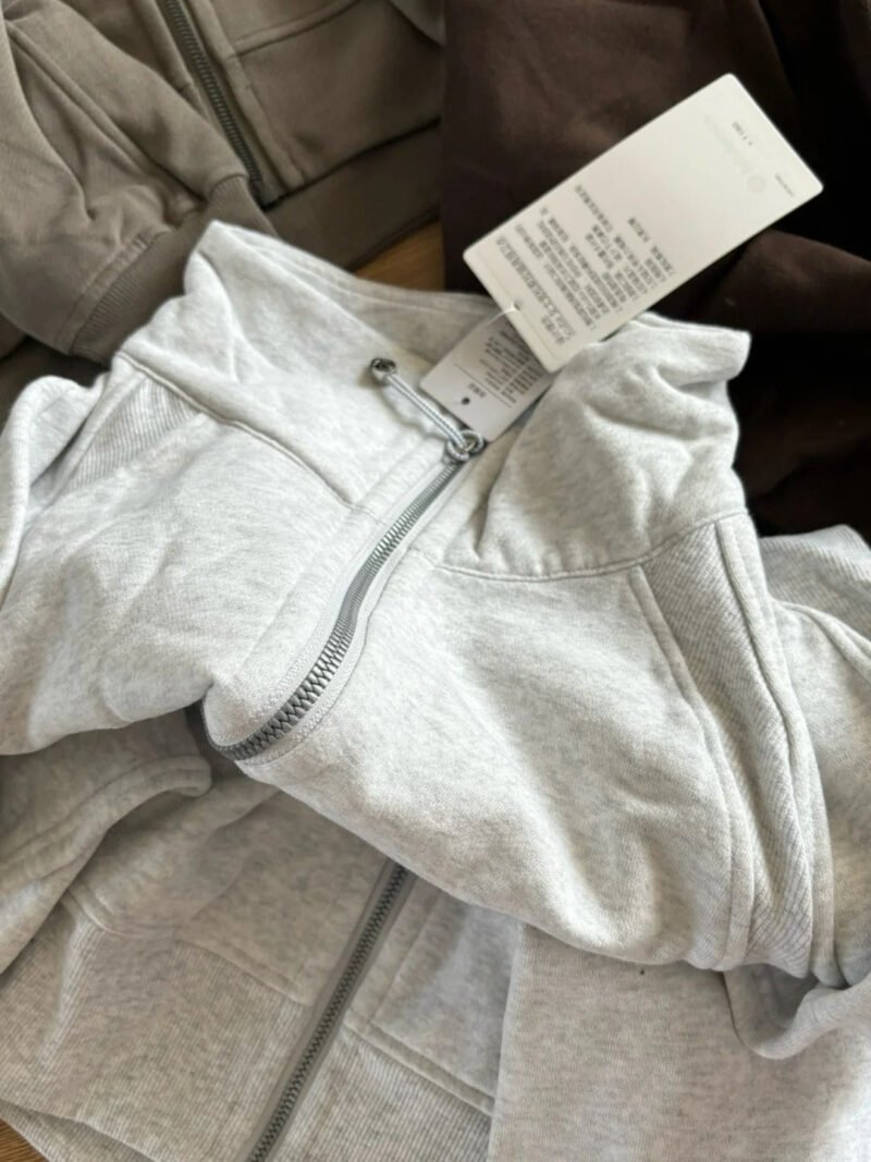 Scuba zipper Stand Collar Sweatshirt LL2510 - 图片 13