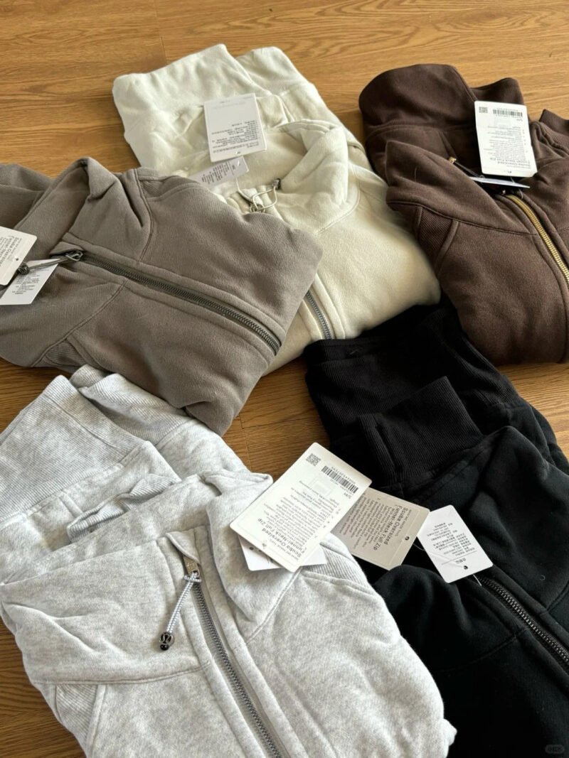 Scuba zipper Stand Collar Sweatshirt LL2510 - 图片 11