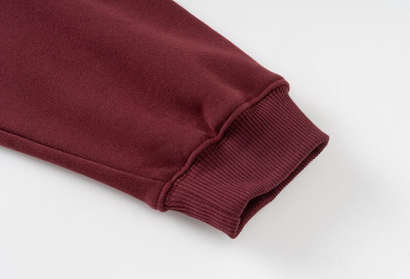 Women's Logo Embroidered Sports Fleece Cotton Sweatpants-ABP3019RD - 图片 21