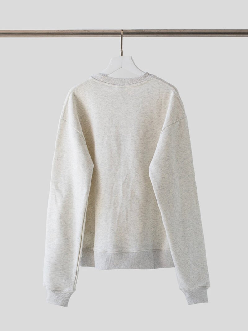 Logo Letter Printed Fleece Long Sleeve Pullover Sweatshirt Women-GN39 - 图片 8