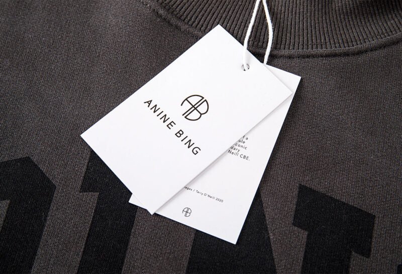 Navyblue BING Printed Fleece High Collar Loose Women's Sweatshirt-ABS2492RED - 图片 30
