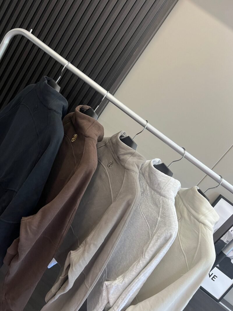 Scuba Half zip Stand Collar Sweatshirt LL2509 - 图片 13