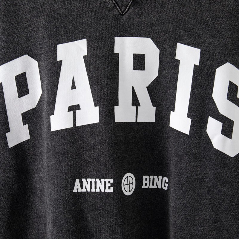 Women's Black New York Lettering Sweatshirt Top ABS2453BK - 图片 11