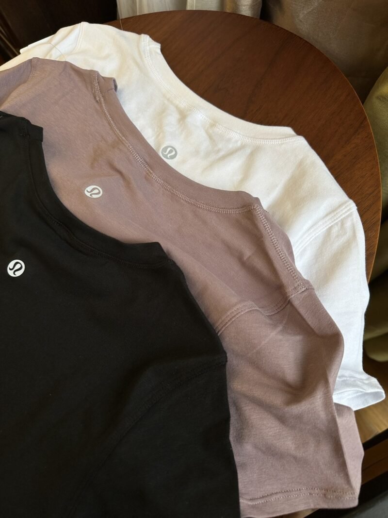 Yoga See the Light Short Sleeve Shirt T-Shirt Tee LL2521 - 图片 13