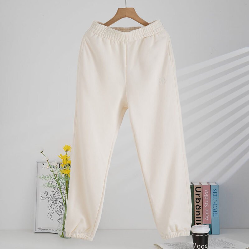 Classic Letter Embroidery Sweatpants Women's Straight Sweatpants-SPF-170 - 图片 16
