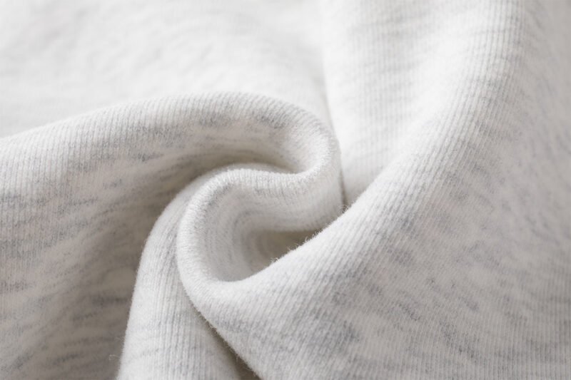 Autumn and Winter Front Printed White Edge Classic Letter Print Sports Women's Hooded Fleece Sweatshirt-ABS2486GY - 图片 11