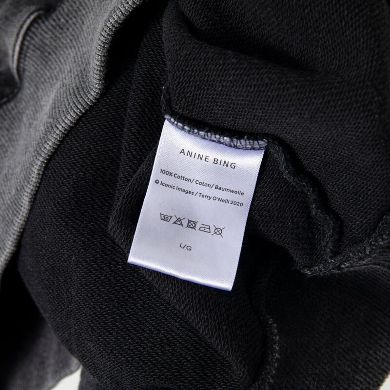 Women's Black New York Lettering Sweatshirt Top ABS2453BK - 图片 13