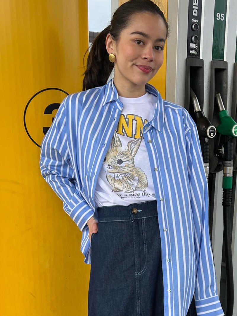 Animal Printed Letter White T-shirt Women Classic O-neck Cotton Short Sleeve Tops Tees-GN03 - 图片 3