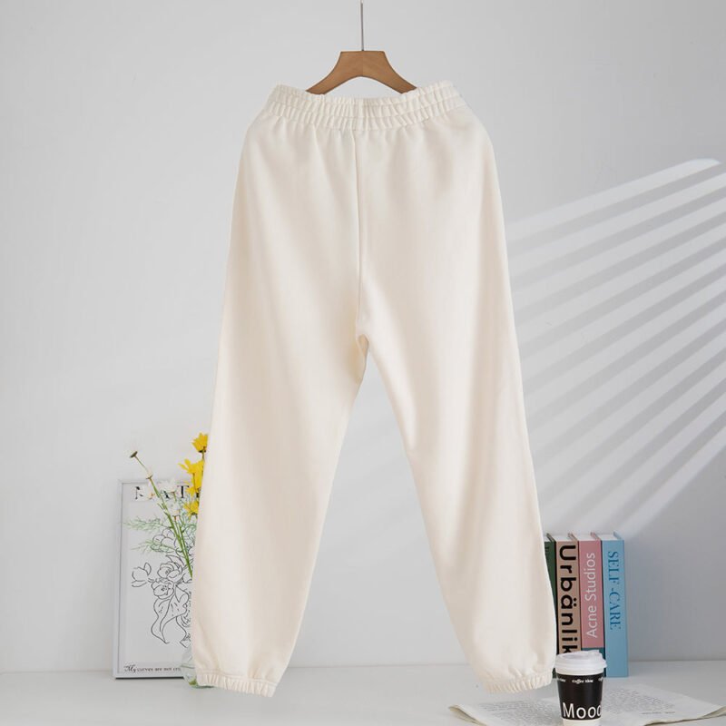 Classic Letter Embroidery Sweatpants Women's Straight Sweatpants-SPF-170 - 图片 21
