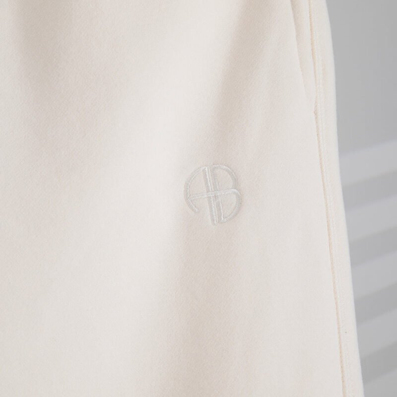 Classic Letter Embroidery Sweatpants Women's Straight Sweatpants-SPF-170 - 图片 17