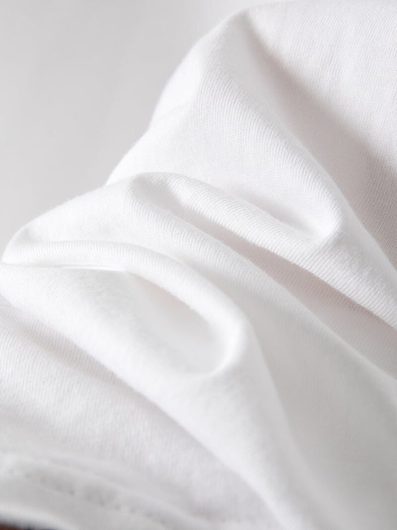 Classic Letter Print Cotton O Neck Short Sleeve T-shirt Women-GN43 - 图片 10