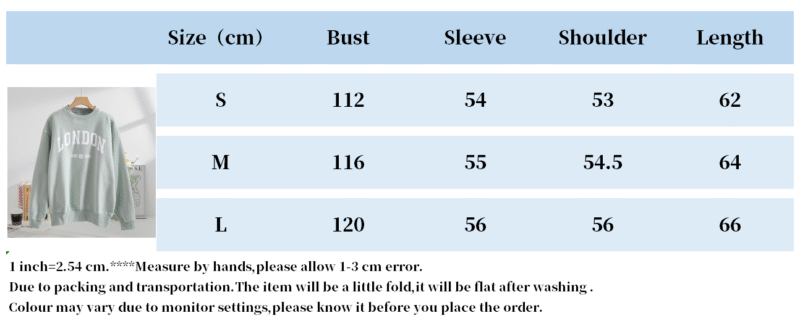 Letter Classic Fleece Women's Long Sleeve Crewneck White Sweatshirt-ABS2450WT - 图片 42