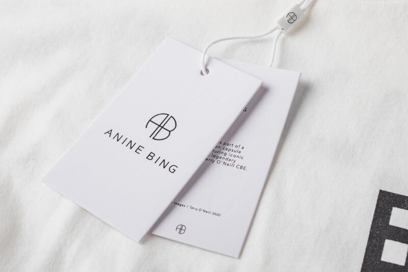 Summer Letter BING Back Star Print Cotton White Women's Short-sleeved T-shirt-ABT50WT - 图片 11