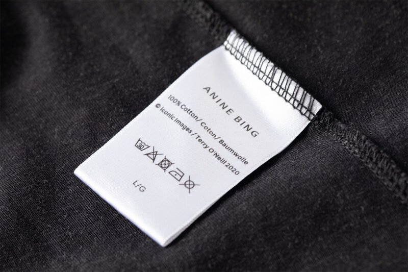 2025 Summer White Leopard Letter Printed Black and Gray Women's Short Sleeve T-shirt-ABT48BKD - 图片 7