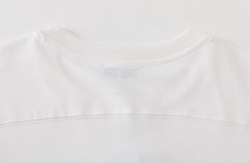 Classic Letter Printed Round Neck Women's Short Sleeve T-Shirt-ABC22WT - 图片 11