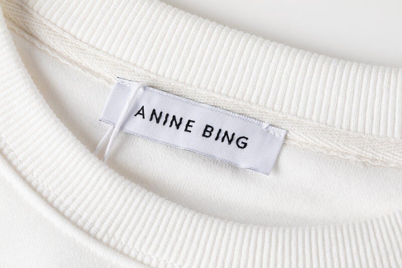 Graffiti Letters Print Loose Fleece Women's Crew Neck Sweatshirt-ABS2475WT - 图片 4