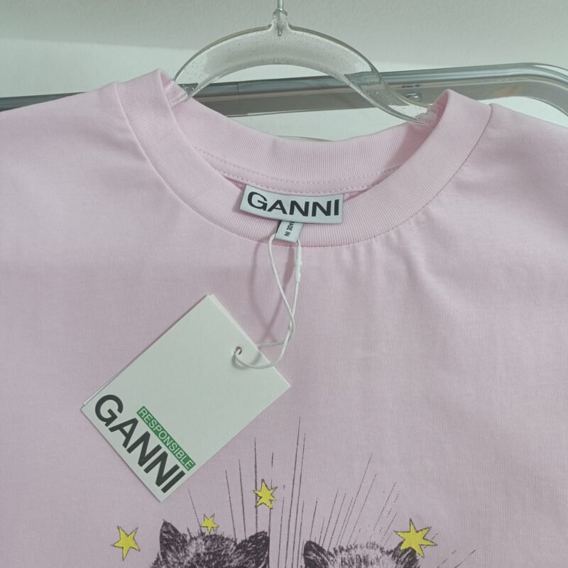Cats Graphic Printed Letter White T-shirt Women Crew Neck Cotton Fashion Casual Cozy Tops T-shirts-GN11 - 图片 12