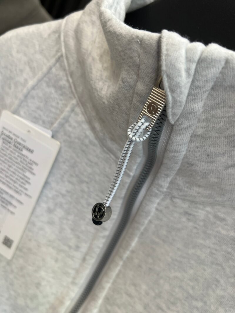 Scuba Half zip Stand Collar Sweatshirt LL2509 - 图片 16