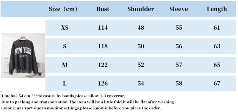 Letter Printed Light Green Round Neck Long Sleeve Women's Sweatshirt-ABS2416LD - 图片 27