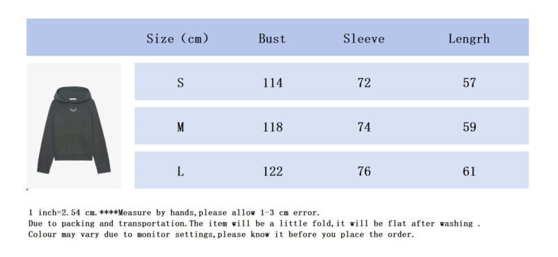 Retro Printed Tape Letters Hot Diamond Fleece Women Hoodie-DH-ZV-153 - 图片 9