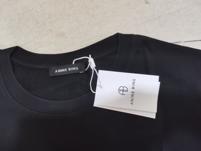Letter Print Distressed Cotton Women's Short Sleeve T-Shirt-ABC17BK - 图片 8