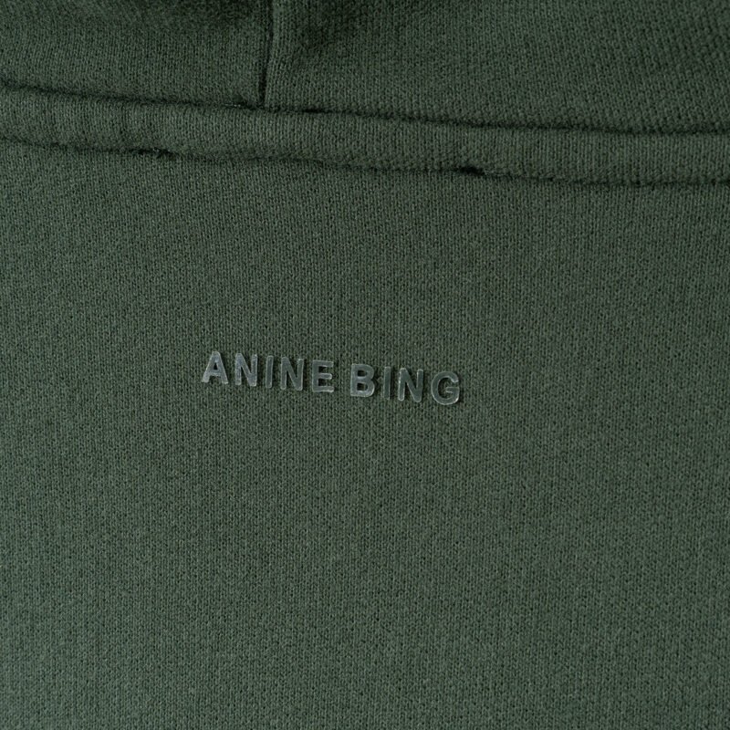 Green Winter Letter Print Fleece Women's Hooded Sweatshirt-ABS2501GN - 图片 7