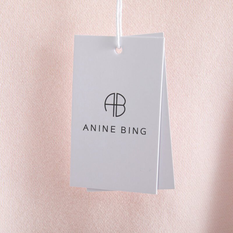 Pink Letter Printed Fleece Round Neck Women's Loose Plush Sweatshirt-ABS2455PK - 图片 9