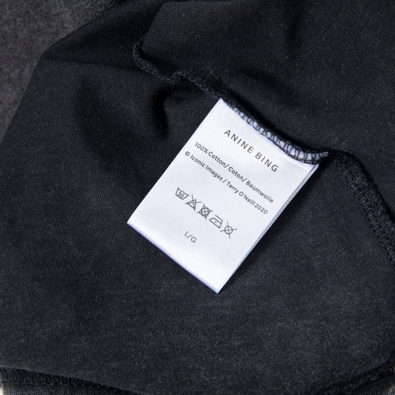 Retro Black Short-sleeved T-shirt with Star Motorcycle Print Pullovers-ABT41BK - 图片 10