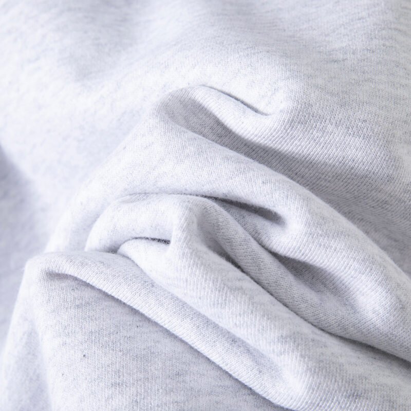 Grey Special Embroidery Letters Hand-cranked Embroidery Embroidered Fleece Women's Hooded Sweatshirt-ABS2418GY - 图片 10