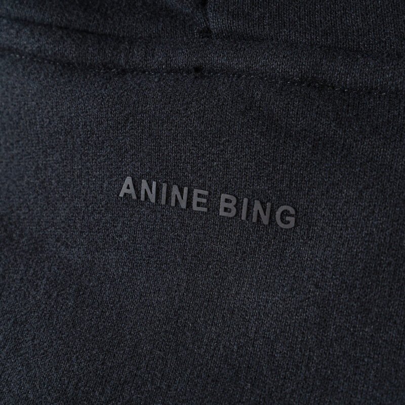 Letter Printed Fleece Washed Distressed Women's Hooded Sweatshirt-ABS2499BK - 图片 15