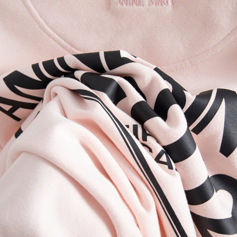 Brown Letter Printed Fleece Round Neck Women's Loose Plush Sweatshirt-ABS2455MT - 图片 24