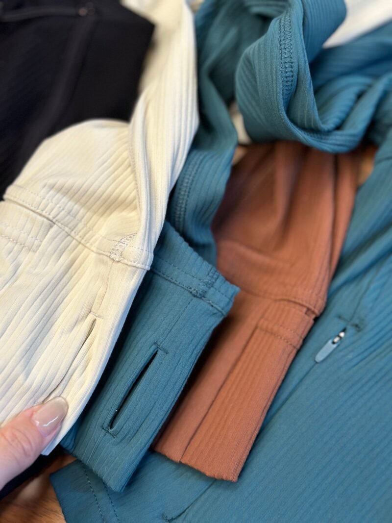Yoga Define Ribbed Crop Jacket LL2507 - 图片 12