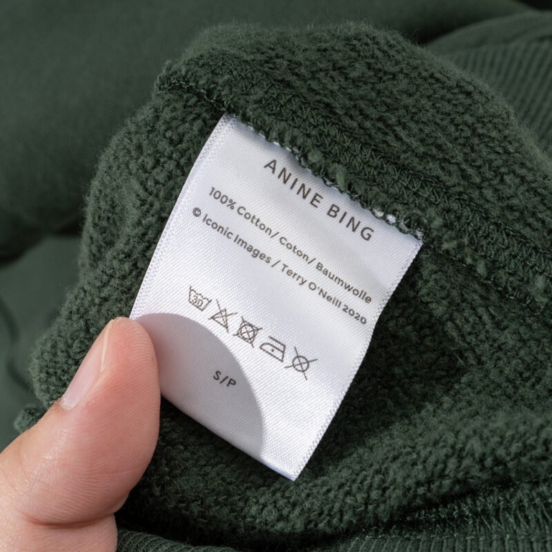 Winter Letter Print Fleece Women's Hooded Sweatshirt-ABS2500BK - 图片 19