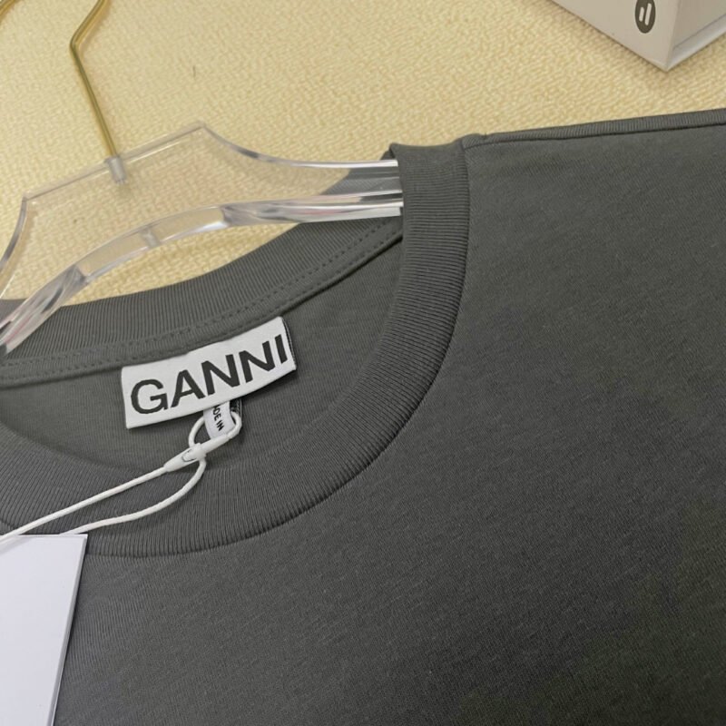 Cherry Print Letter Black Cotton T-shirt Women Summer O-neck Casual Fashion T-shirts-GN07 - 图片 22
