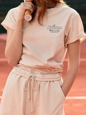 Letter Print Cotton T-shirt Women O-neck Short Sleeve Tops-GN59