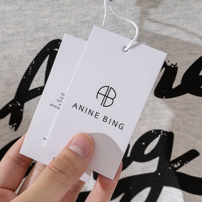 Letter Printed Pocket Cotton Loose Women's Hoodie-ABS2507GY - 图片 10