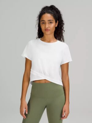 Yoga See the Light Short Sleeve Shirt T-Shirt Tee LL2521