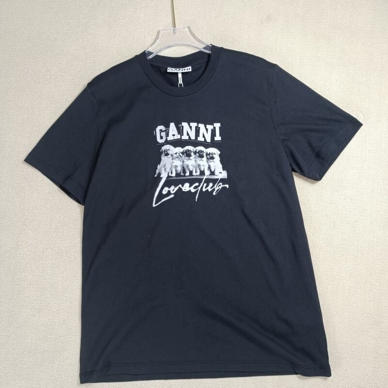 Little Dogs Printed Letter Cotton Casual O-neck Short Sleeve T-shirts Women-GN21 - 图片 10