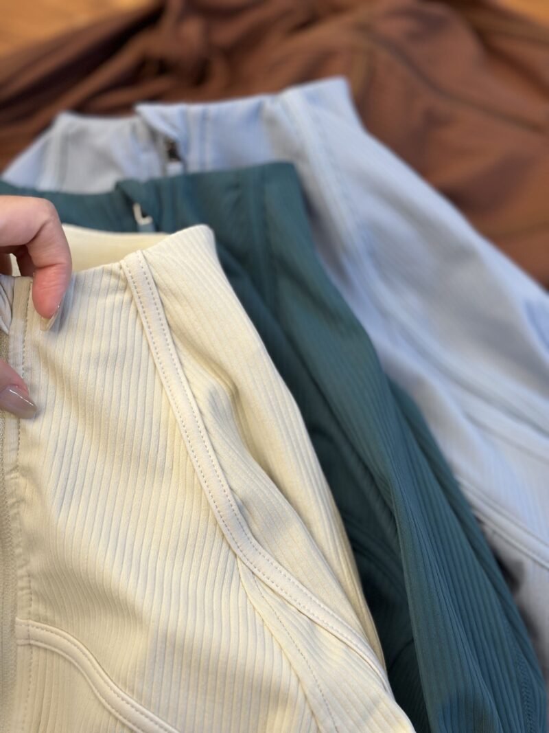 Yoga Define Ribbed Crop Jacket LL2507 - 图片 10